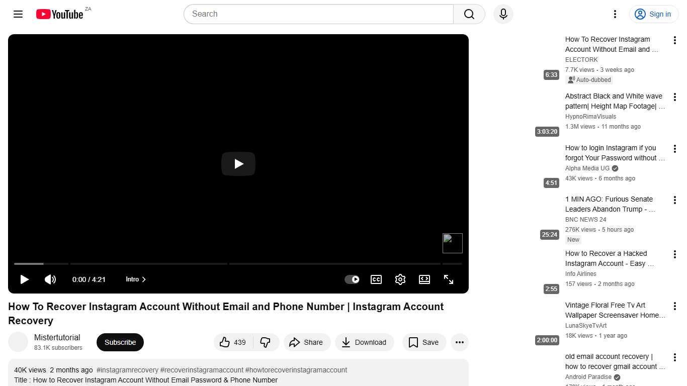 How To Recover Instagram Account Without Email and Phone Number | Instagram Account Recovery - YouTube