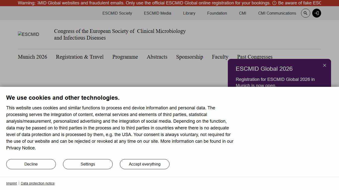 ESCMID: ESCMID Global